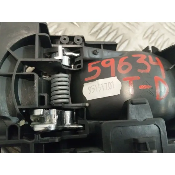 Maneta Interior Trasera Derecha para Citroën C3 Aircross I (2R_, 2C_)
