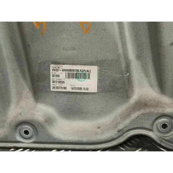 Elevalunas Delantero Izquierdo para Volkswagen Caddy Iii Monospace (2Kb, 2Kj, 2Cb, 2Cj)