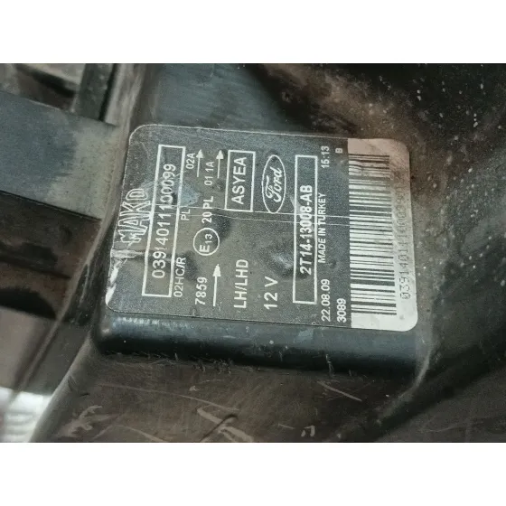Faro Izquierdo para Ford Transit Connect (P65_, P70_, P80_)