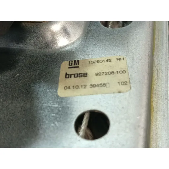 Elevalunas Trasero Derecho para Opel Zafira Tourer C Van (P12)