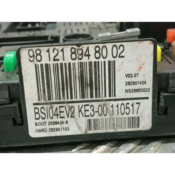 Caja Reles / Fusibles para Citroën Berlingo Multispace (B9)