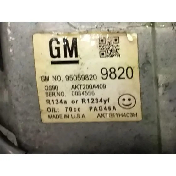 Compresor Aire Acondicionado para Chevrolet Aveo Hatchback (T300)