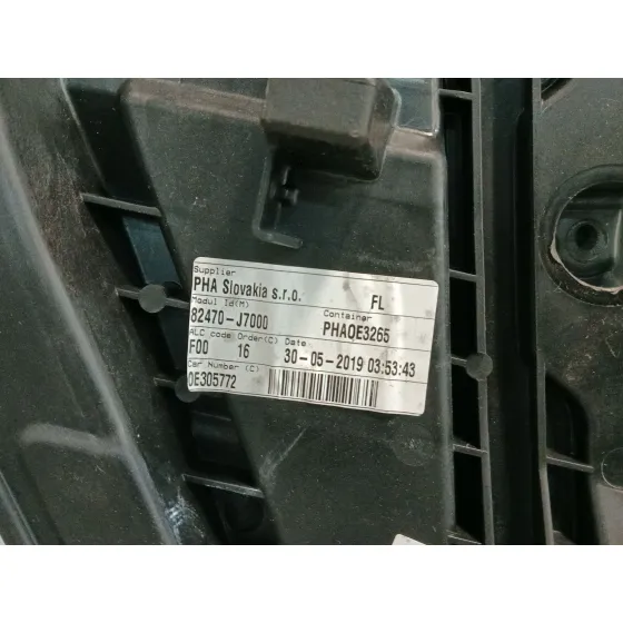 Elevalunas Delantero Izquierdo para Kia Ceed
