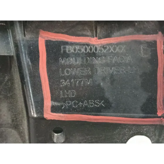 Plasticos Varios Interior para Land Rover Discovery Iv (L319)