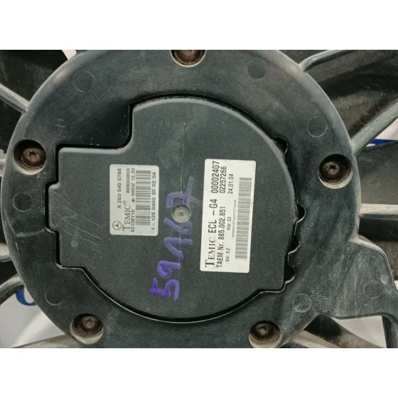 Electroventilador para Mercedes-Benz Clase C (W203)