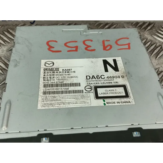 Sistema Audio / Radio Cd para Mazda Cx-3 (Dk)