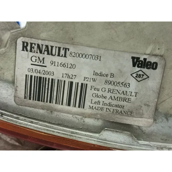 Piloto Delantero Izquierdo para Renault Trafic Ii Furgoneta (Fl)