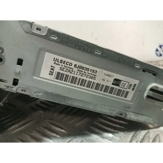 Sistema Audio / Radio Cd para Seat Ibiza Iv (6J5, 6P1)