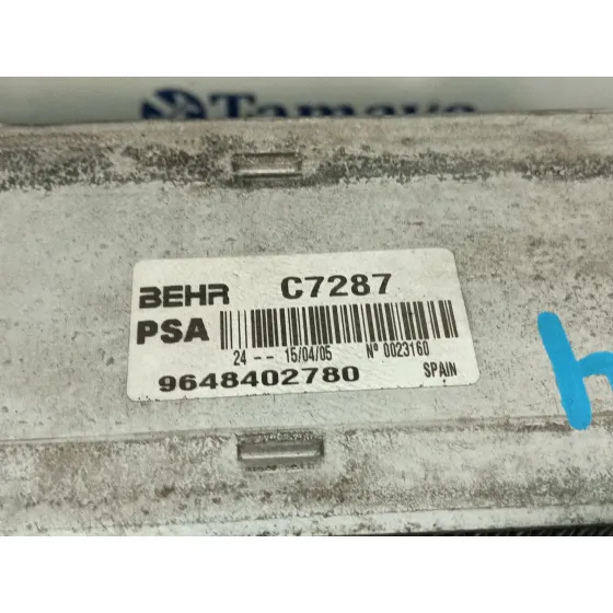 Intercooler para Peugeot 206 Cc