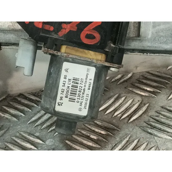 Elevalunas Delantero Derecho para Peugeot 208 I (Ca_, Cc_)