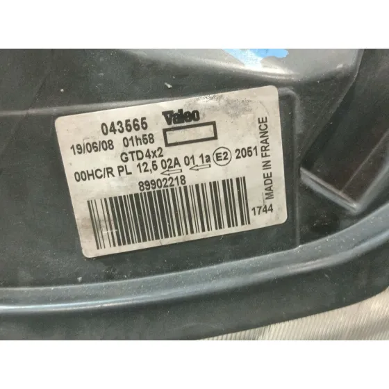 Faro Izquierdo para Renault Kangoo (F/Kc0)
