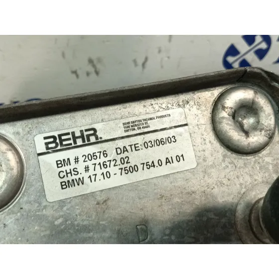 Enfriador Aceite Motor para Bmw X5 (E53)