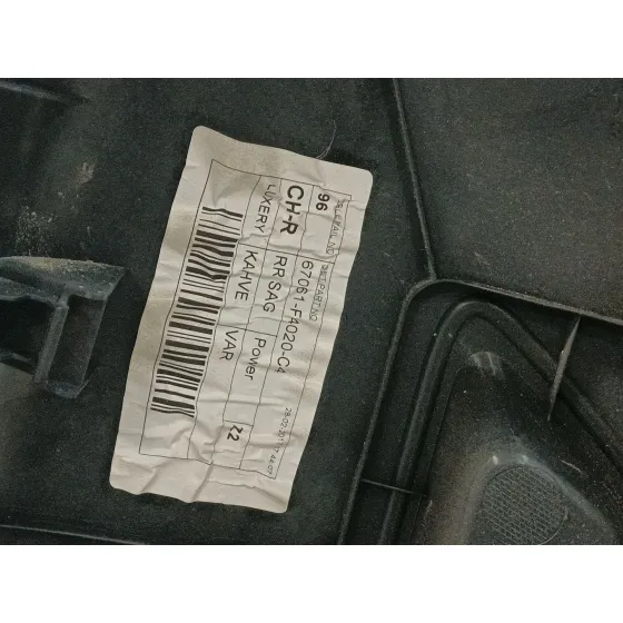 Guarnecido Puerta Trasera Derecha para Toyota C-Hr (_X1_)