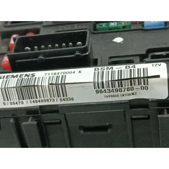 Caja Reles / Fusibles para Citroën C2 (Jm_)