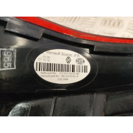 Piloto Trasero Izquierdo Interior para Renault Scenic Iv (J9_)