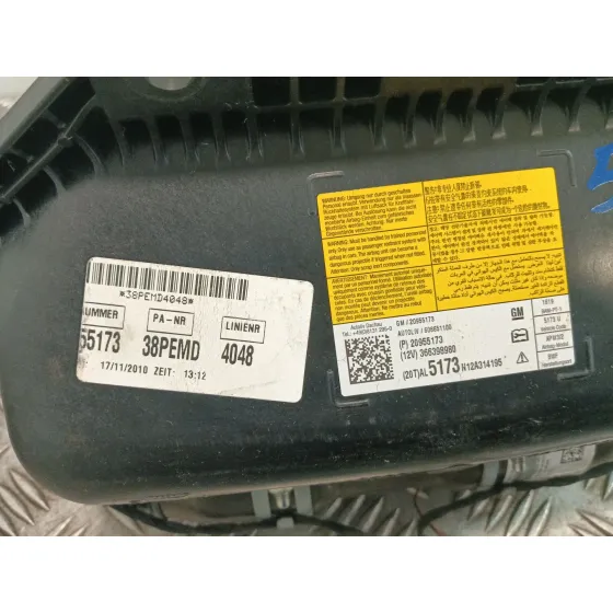 Airbag Delantero Derecho para Opel Insignia Berlina