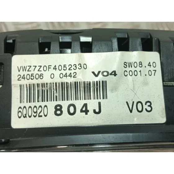 Cuadro Instrumentos para Volkswagen Polo Iv (9N_, 9A_)