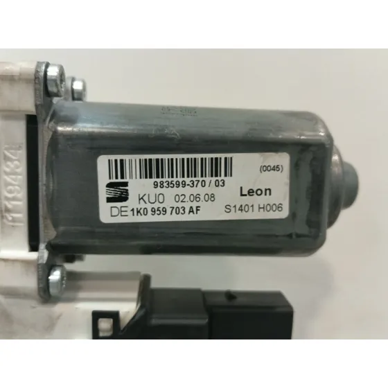 Motor Elevalunas Trasero Izquierdo para Seat Leon (1P1)