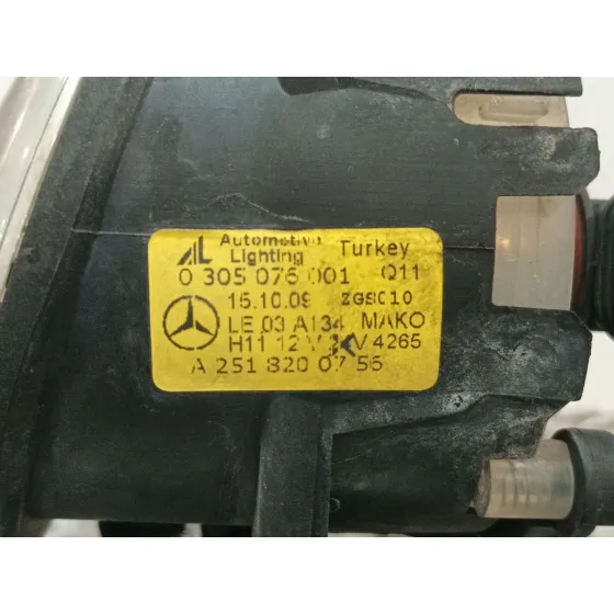 Faro Antiniebla Izquierdo para Mercedes-Benz Clase C (W204)