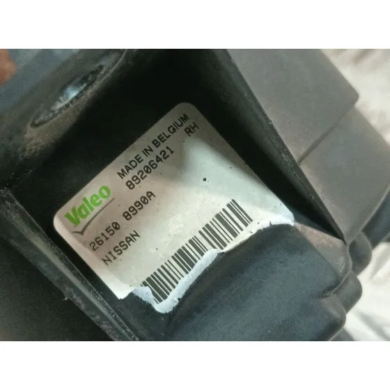 Faro Antiniebla Derecho para Nissan Qashqai I (J10, Nj10)