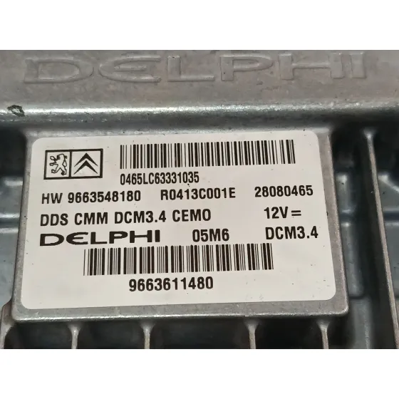 Centralita Motor Uce para Peugeot 407 Sw (6E_, 6D_)