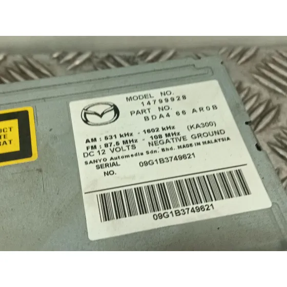 Sistema Audio / Radio Cd para Mazda 3 Lim. (Bl)