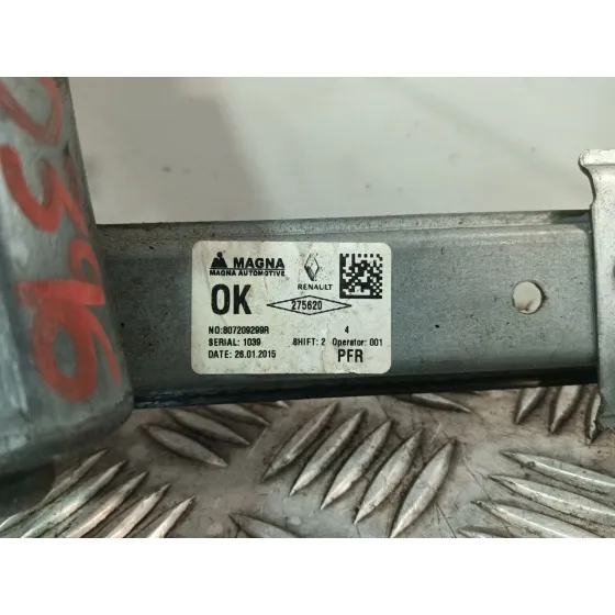 Elevalunas Delantero Derecho para Dacia Sandero Ii (B8_)