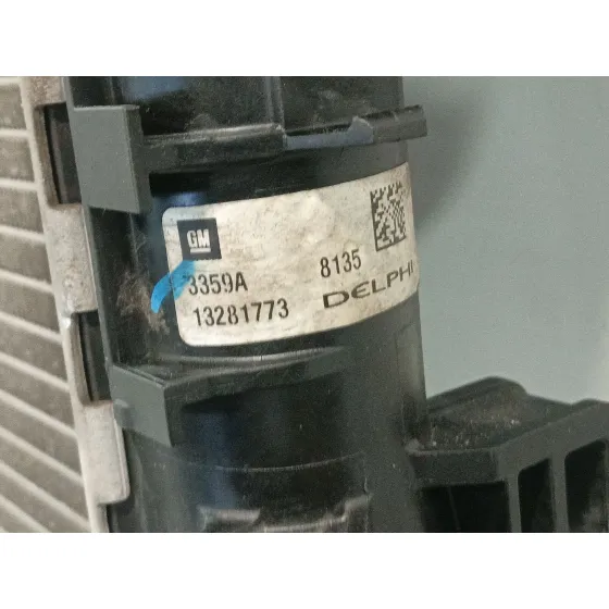 Radiador Agua para Opel Astra J (P10)