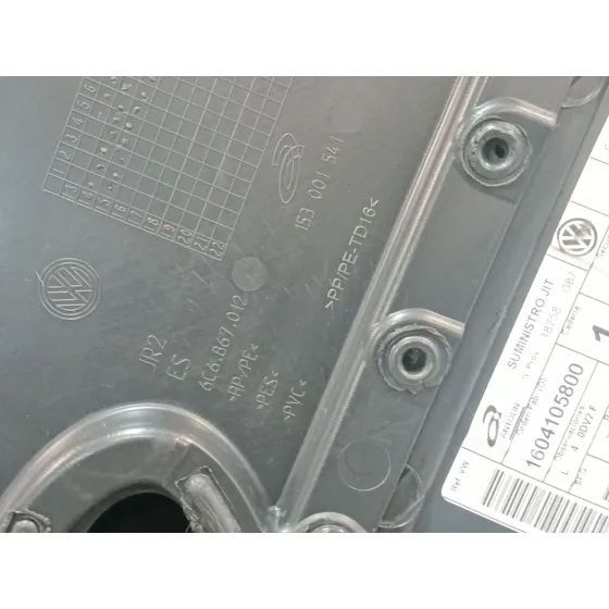 Guarnecido Puerta Trasera Derecha para Volkswagen Polo V (6R1, 6C1)