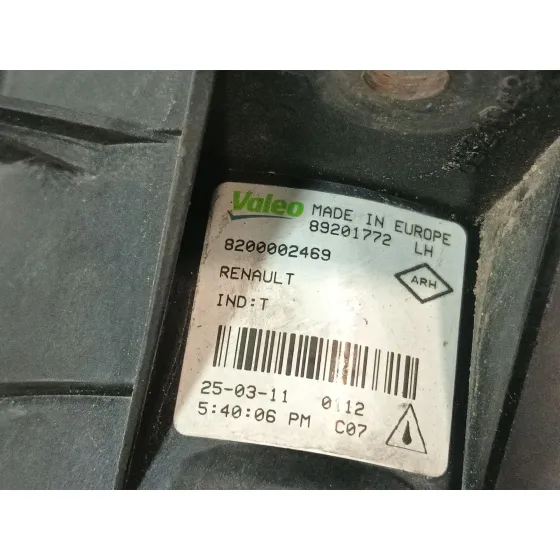Faro Antiniebla Izquierdo para Renault Wind (E4M_)