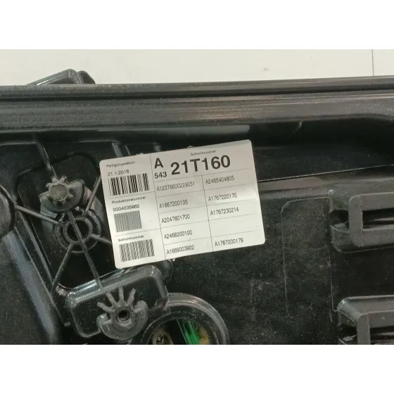 Elevalunas Delantero Izquierdo para Mercedes-Benz Clase A (W176)