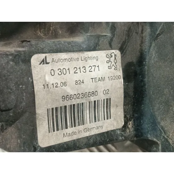 Faro Izquierdo para Peugeot 407 Sw (6E_, 6D_)