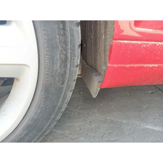 Plastico Paso Rueda Trasero Derecho para Audi A3 Sportback (8Pa)