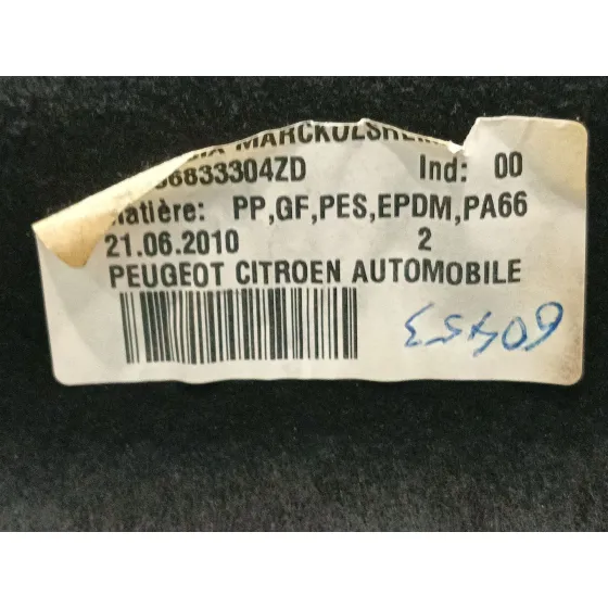Bandeja Trasera para Citroën C3 Ii (Sc_)
