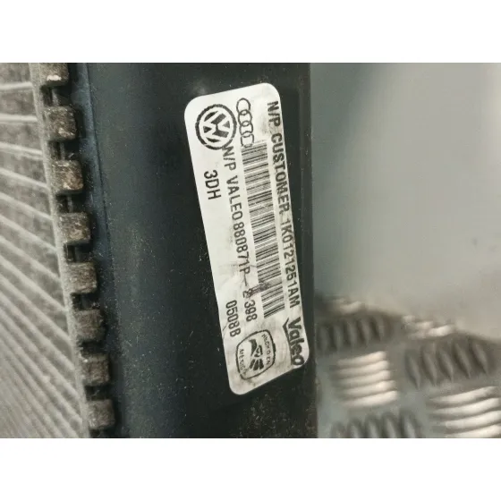 Radiador Agua para Seat Leon (1P1)