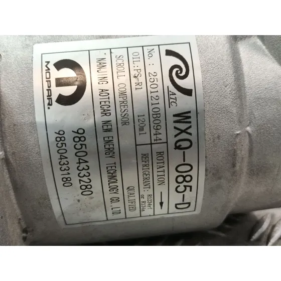 Compresor Aire Acondicionado para Opel Corsa F Xhl Mt6