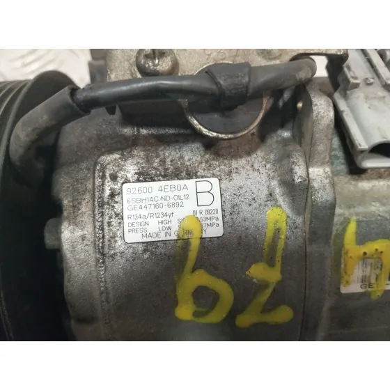 Compresor Aire Acondicionado para Nissan Qashqai Ii (J11, J11_)