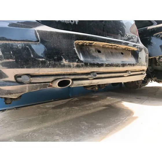 Tubo Escape Trasero para Peugeot 307 Cc (3B)