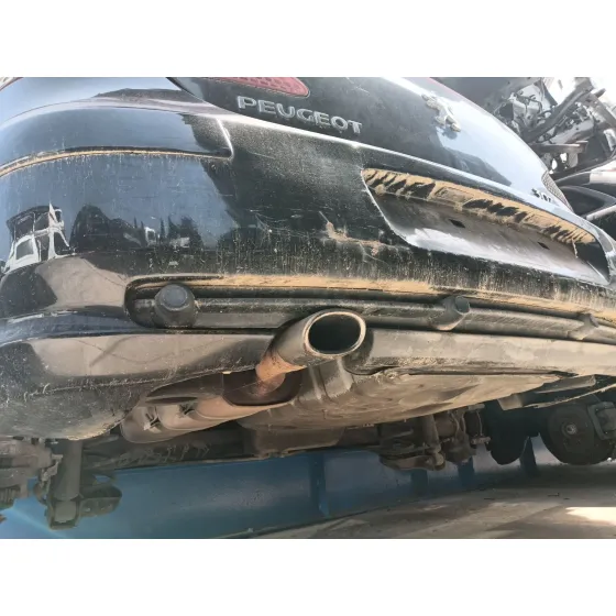 Tubo Escape Trasero para Peugeot 307 Cc (3B)