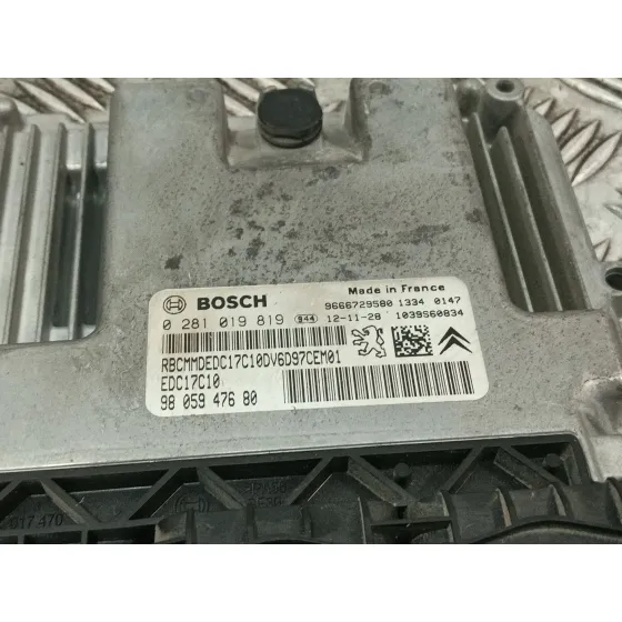 Centralita Motor Uce para Citroën C-Elysee (Dd_)