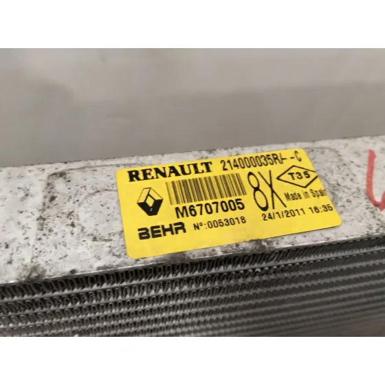 Radiador Agua para Renault Laguna Iii (Bt0/1)