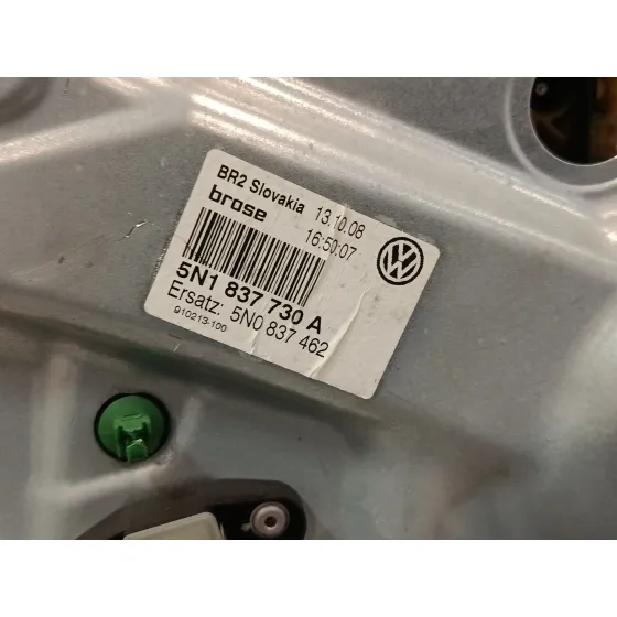 Elevalunas Delantero Derecho para Volkswagen Tiguan (5N_)