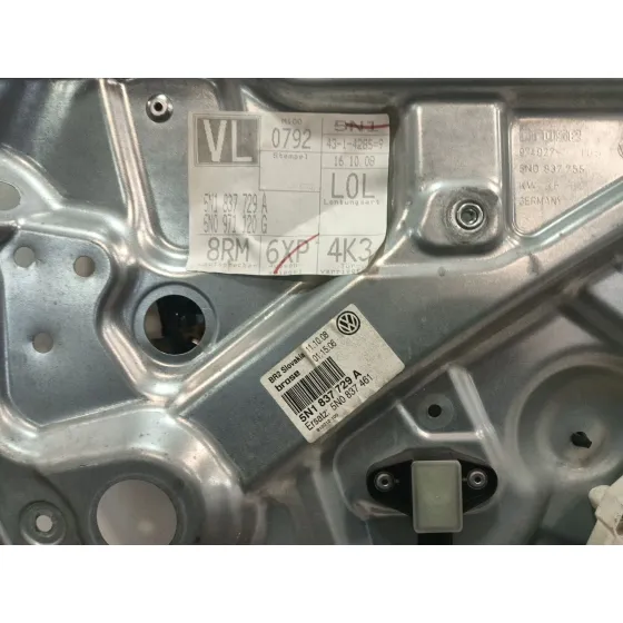 Elevalunas Delantero Izquierdo para Volkswagen Tiguan (5N_)