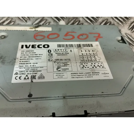 Sistema Audio / Radio Cd para Iveco Daily Vi Furgoneta