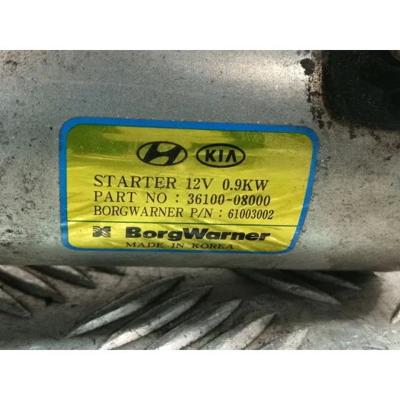 Motor Arranque para Kia Xceed (Cd)