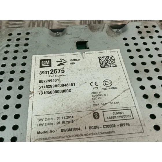 Sistema Audio / Radio Cd para Opel Corsa E Furgoneta/Hatchback (X15)