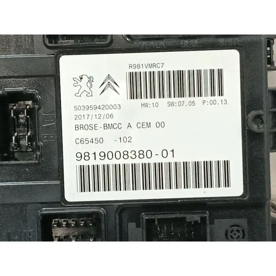Modulo Electronico para Peugeot 3008 Ii Suv (Mc_, Mr_, Mj_, M4_)