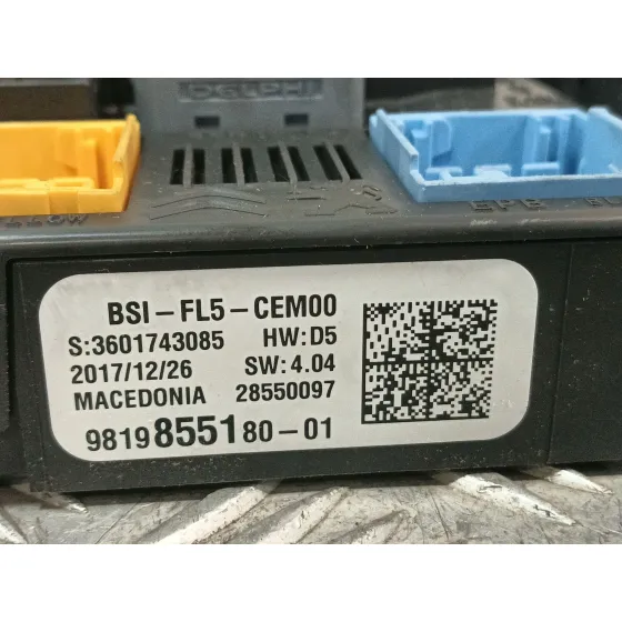 Caja Reles / Fusibles para Peugeot 3008 Ii Suv (Mc_, Mr_, Mj_, M4_)