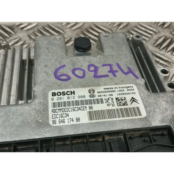 Centralita Motor Uce para Citroën C4 Picasso I Monospace (Ud_)