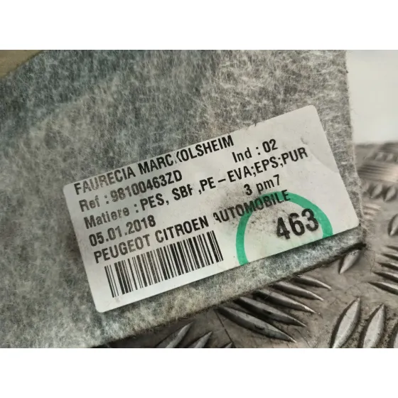Alfombra para Peugeot 3008 Ii Suv (Mc_, Mr_, Mj_, M4_)